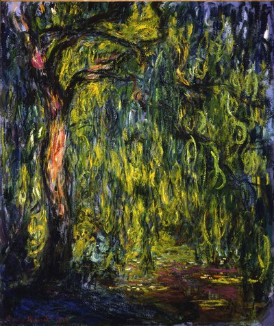 Weeping Willow by Claude Monet